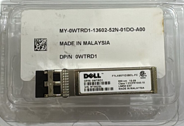 Dell Optic Transceiver MY-0WTRD1-13602-52N-01D0