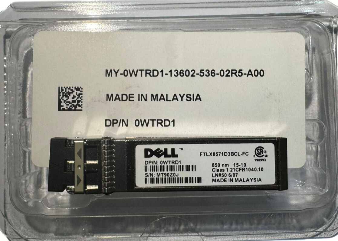 Dell Optic Transceiver MY-0WTRD1-13602-536-02R5